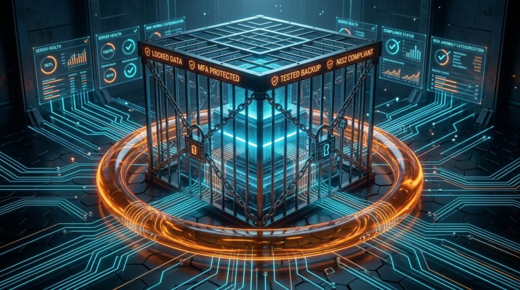 Криптирани и заключени от ransomware данни — файловете и системите стават недостъпни за фирмата